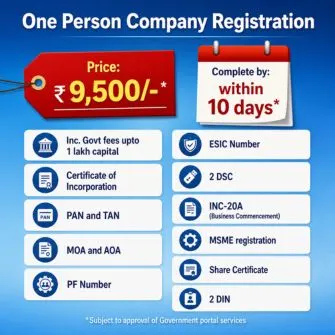 One Person Company Registration in Pune - Startup Portal Business Services