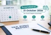 Tax Audit Report Due Date Extended to 21 October 2026 for AY 2026-27